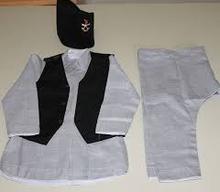 Daura, Suruwal, Waistcoat and Topi for Kids (11 years-13 years old baby)