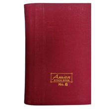 Red Stock Ledger Book (No.8)