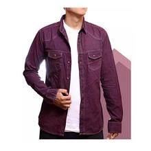 Boysenberry Soft Denim Men's Shirt