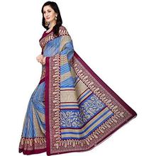 VIMALNATH SYNTHETICS SAREE BHAGALPURI SAREE WITH BLOUSE