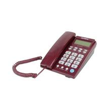 MICROTEL MCT-1510CID CALLER ID CORDED PHONE - LANDLINE TELEPHONE SET  -Red