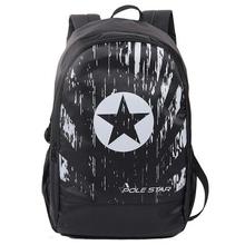 POLE STAR Polyester 30L Black Backpack with Laptop Compartment