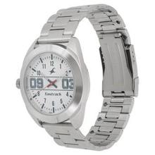 Fastrack Varsity White Dial Analog Watch For Men - 3175SM01