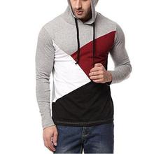 Cenizas Men's Hooded Full Sleeves Round Neck Tshirt/T-Shirt