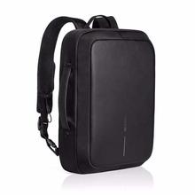 XD Design Black Genuine Bobby Bizz Anti-Theft Backpack Briefcase