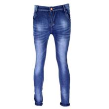 Blue Stretchable Skinny Jeans For Men