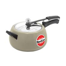 Hawkins Ceramic Coated Contura Pressure Cooker(Apple Green)-5 L