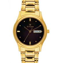 Titan Black Dial Analog Watch For Men - 1674Sl02