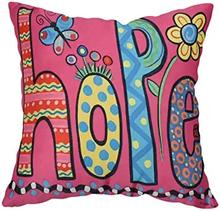 Kaapa Hope Print One Pc Cushion Cover Only 16"x16"