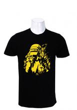 Wosa - Pubg fire print Black Printed T-shirt For Men