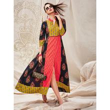 Stylee Lifestyle Multi Cotton Printed Kurti - 5019