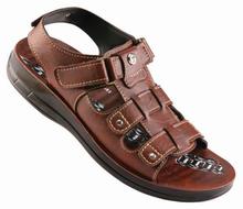 Paragon Slickers Sandals for Men -Black/Brown/Tan (08802)