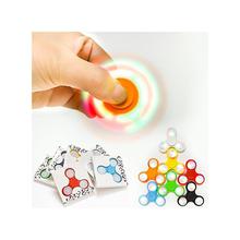 Aafno Pasal Fidget Spinner with Light Hand Spinner Ultra Speed Tri-Spinner Toy - Colours May Vary