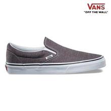 Vans Grey VN0A38F7QCZ Classic Slip On Shoes (Unisex) - 8103