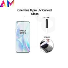 UV Liquid Curved Tempered Glass for One Plus 8 Pro