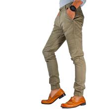 Virjeans Stretchable Cotton Joggers for Men (VJC 702) Brown