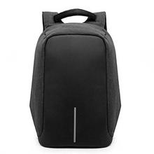 Canvas Black Anti Theft Laptop Backpack