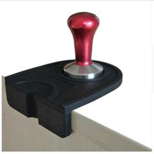 Non-Slip Barista Tamping Mat Tamper Holder Dropped Edge Corner