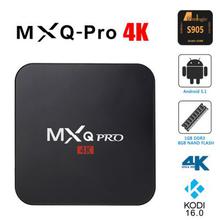 MXQ Pro 4K Kodi S905 Quad Core Android 5.1 Smart TV Box