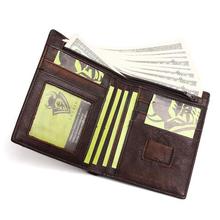 RFID Blocking 100% Genuine Leather Men Wallets