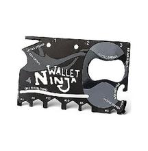 Tough Wallet Ninja 18 in 1 Multi Purpose Tool Kit - Metallic