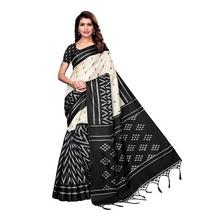 ANNI Designer Women's Kalamkari Silk Printed Saree Border