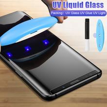 For Samsung Galaxy Note 8 / Note 9 - 3D Curved UV 9H Tempered Glass Screen Protector - Xmart