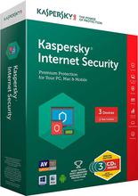 Kaspersky Internet Security Latest Version- 3 Users, 1 Year