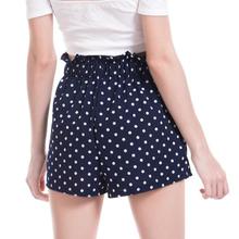 VISNXGI Hot Summer Casual Frill Trim Bow Shorts High Waist