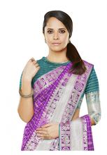 Stylee Lifestyle Violet Banarasi Silk Jacquard Saree - 2297