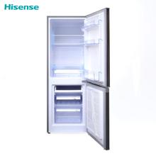 HISENSE 195 Litres Bottom Mount Double Door Refrigerator (Black)