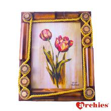 ARCHIES Bamboo and Roap Photo Frame