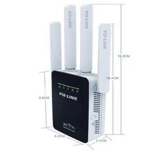 PIX-LINK Wireless WIFI Router WI-FI Repeater Booster Extender Home Network 802.11 b/g/n RJ45 2 Ports Wilreless-N 300Mbps LV-WR09