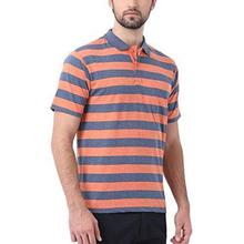 Classic Polo Striped Grey Casual T-shirt