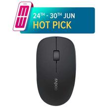 Rapoo 3500P 5G Wireless Optical Mouse -(Black)