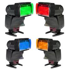 Universal Flash Lighting Filter Combination Kits for Camera Flash light 12 Colors