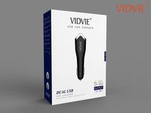 VIDVIE Dual Usb Car Charger With Cable CC501(Micro)