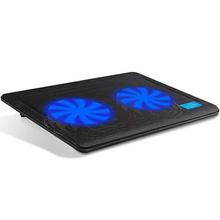 Laptop Cooler With Dual Fan And LED Light