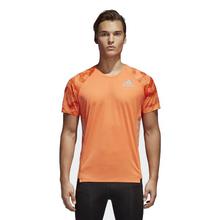 Adidas Running Polo Adizero Tshirt for Men (Orange CE0354)