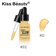 kiss beauty Liquid Highlighter Face Brighten Makeup Shimmer Bronzer Highlighter Oil illuminating glow elixir Cosmetics