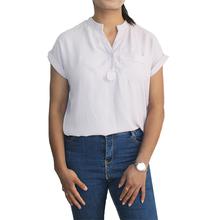 Summer T-Shirt  With Front Pocket For Women