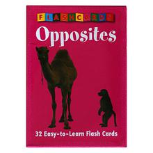 Opposites Flash Cards (32 Pieces) - Pink
