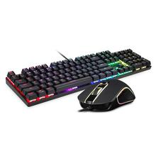 Motospeed CK888 RGB LED Backlight Gaming Mechanical Keyboard