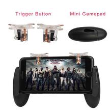 For PUBG STG FPS Game Trigger Cell Phone Mobile Controller Fire Button Gamepad L1R1 Aim Key Joystick for iphone Android