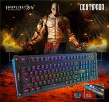 Imperion KG-C10R Mechanical Gaming Keyboard Centipada Kaihl Blue Switch 8 RGB Exchange Full Anti-Ghosting Keys