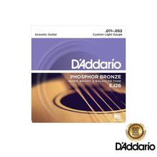 DAddario EJ26 Phosphor Bronze Custom Light Acoustic Strings