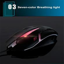 Anmck Wired Gaming Mouse For Computer USB Gamer Mice RGB