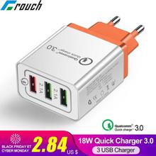 Universal 18 W USB Quick charge 3.0 5V 3A for Iphone 7 8  EU US Plug Mobile Phone Fast charger charging for Samsug s8 s9 Huawei