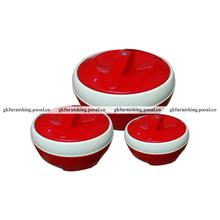 Plastic Hot Case Dish (set Of 3)