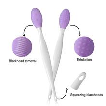 1PC New Soft Skin-friendly Silicone Face Clean Brushes